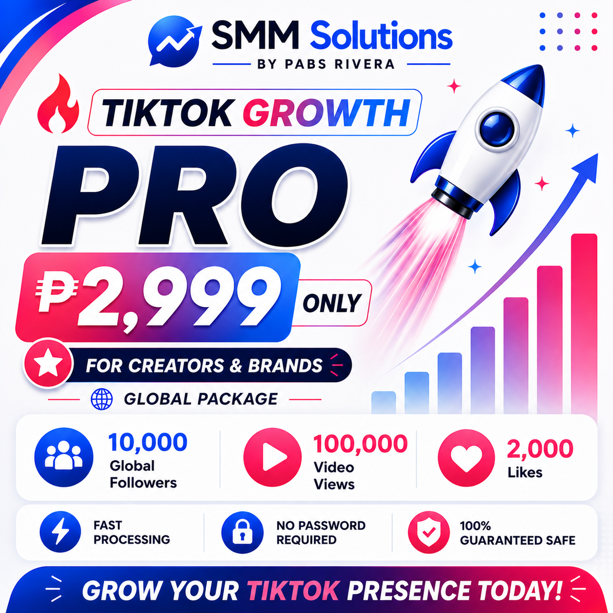 TikTok Growth Pro Global poster